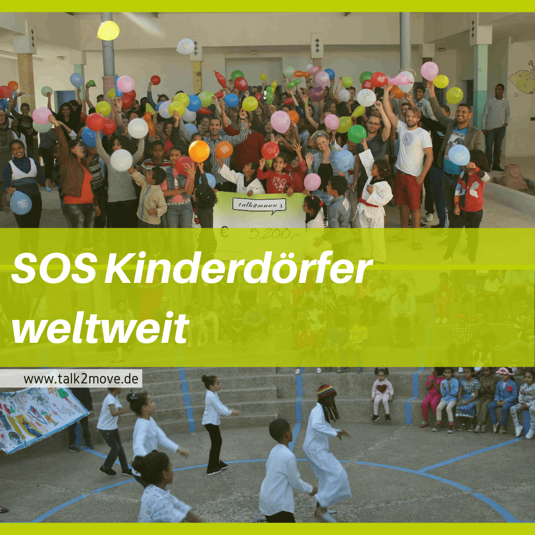 talk2move Blog - SOS Kinderdörfer weltweit - talk2move Partnerorganisation